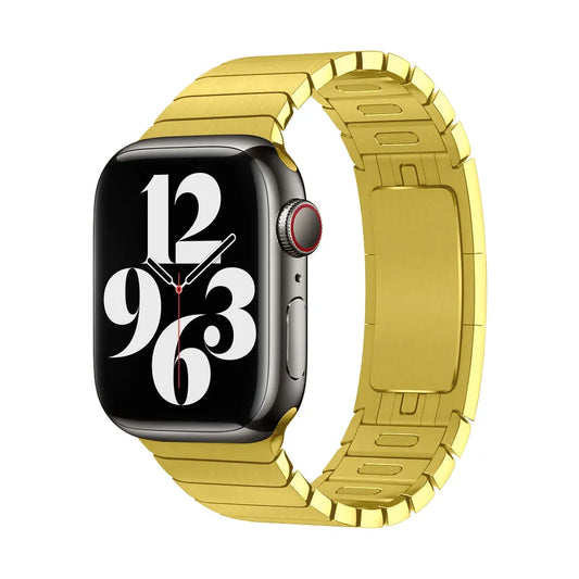 Gold Metal Band Apple Watch